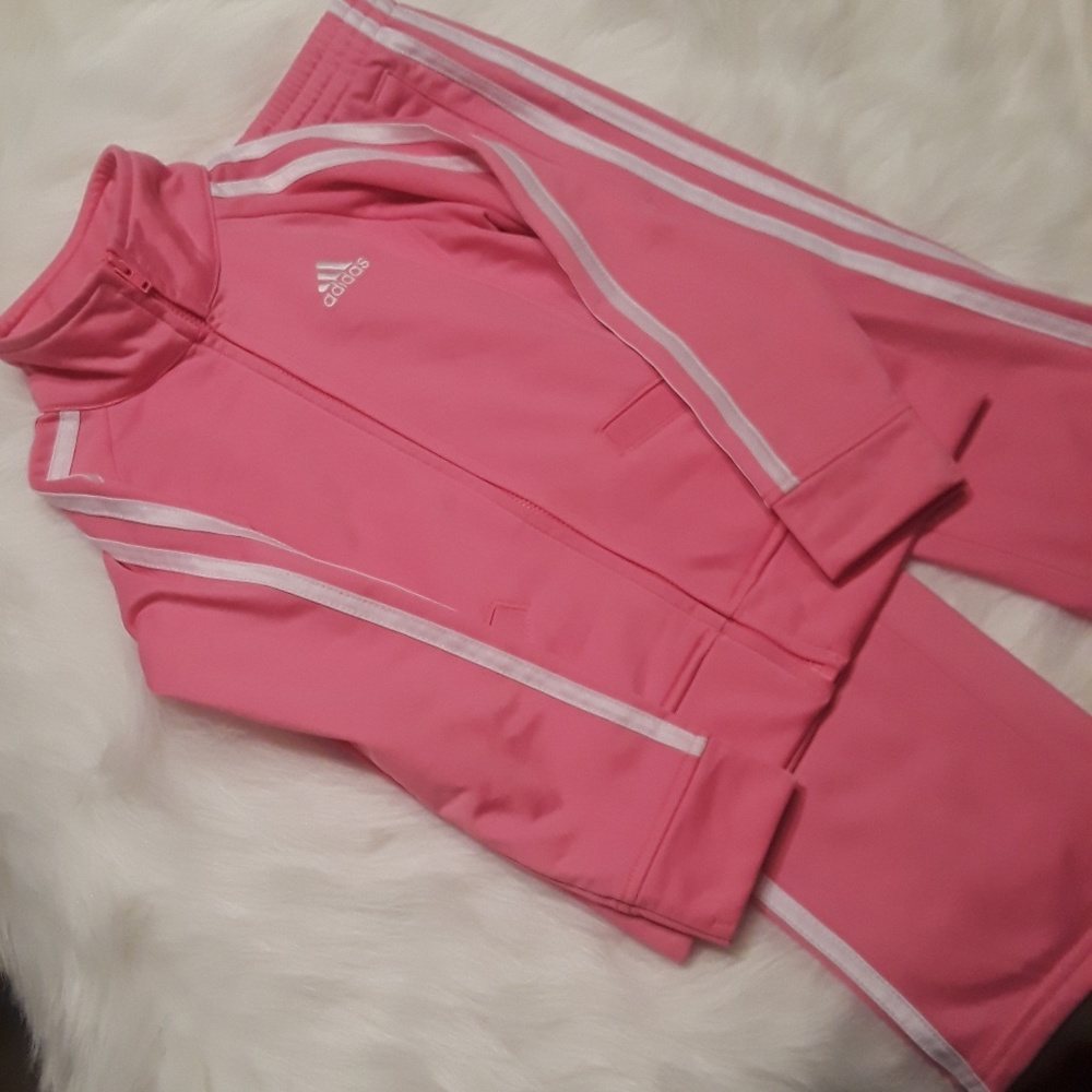 Girls 4T Adidas Pink Track Suit